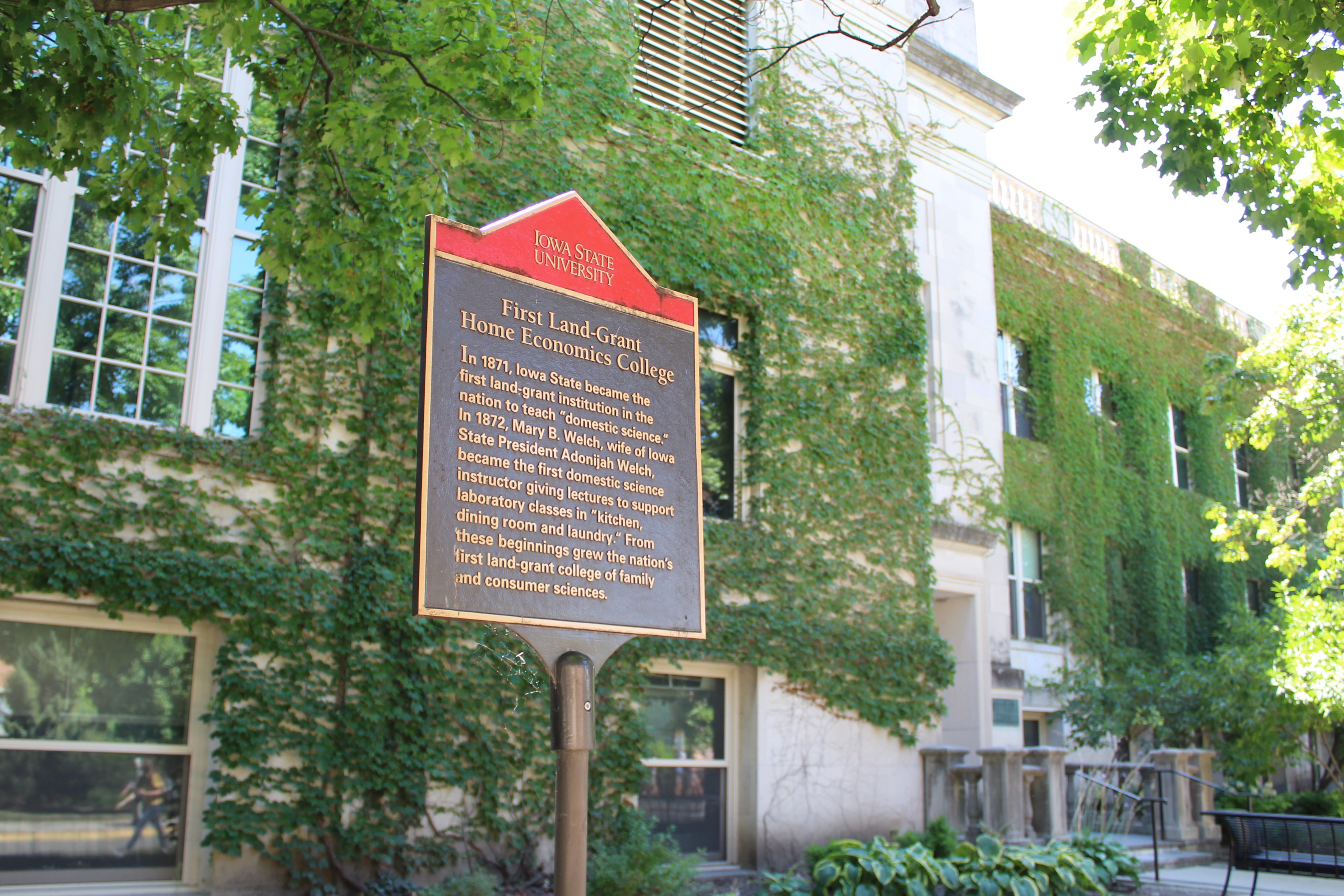 First Land-Grant Home Economics College